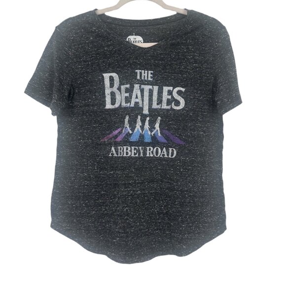 The Beatles Distressed Grapic Tee  Grey Size M - Picture 2 of 4